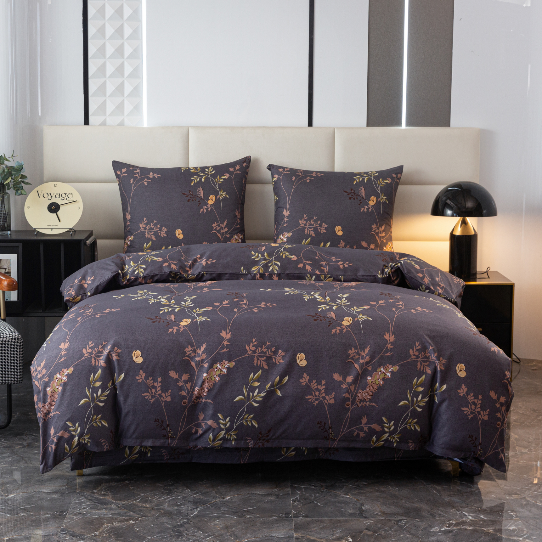 E-shop Stylisches Bettwäsche-Set in einer trendigen Farbe, die Ihr Schlafzimmer verändern wird! Das Set enthält: 1 Bettbezug + 2 Kissenbezüge (ohne