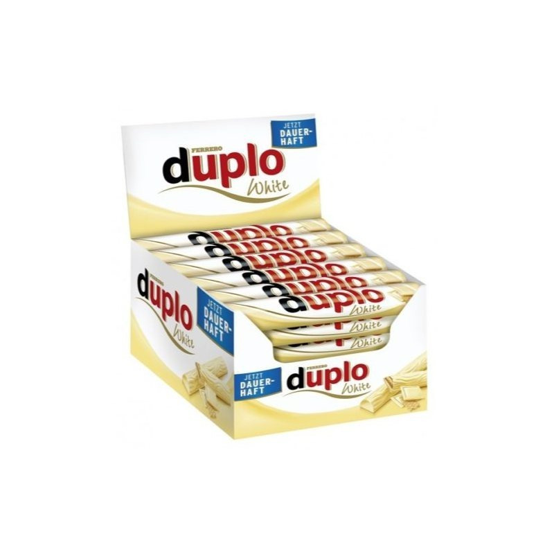 Ferrero Duplo White Chocolate Bars 40x 18.2g = 728g