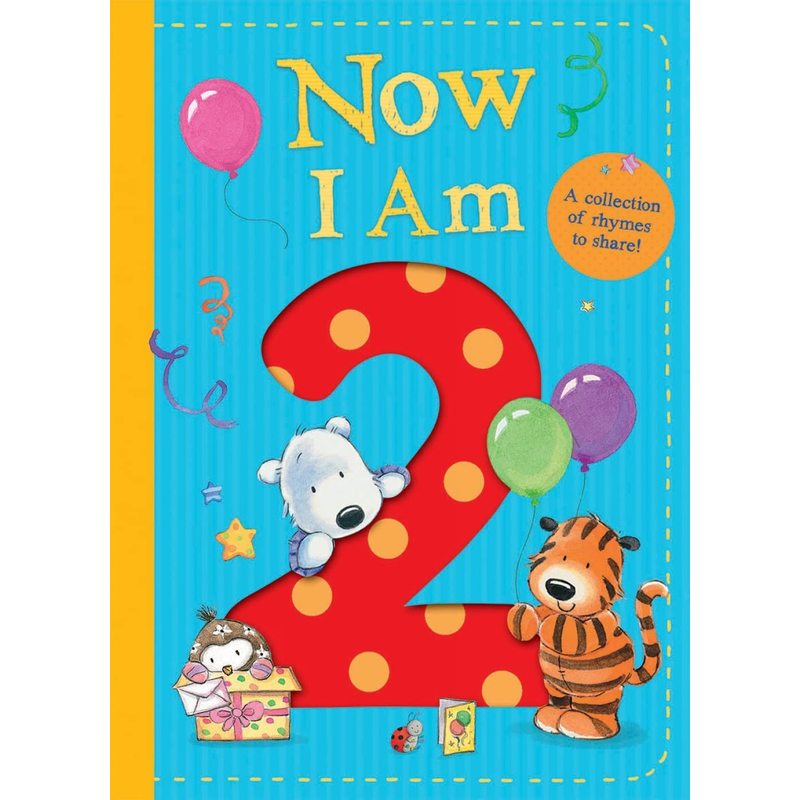 TEMU Now I Am 2: A Collection Of Rhymes To Share! By Rachel Baines - Ages 2+ - Board Book