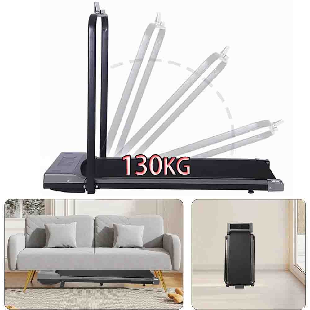 Foldable Walking Pad, Under Desk Treadmill, Portable for Home Office, 12KM/H Super Quiet, App Control, Space Saving
