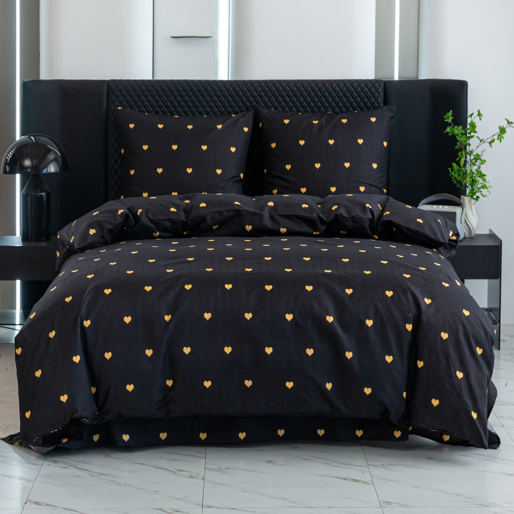 TEMU Set Biancheria da Letto in un di Tendenza che Cambier� la Tua Camera da Letto! Il Set : 1 Copripiumino + 2 Federe (Senza Imbottitura). Tessuto e
