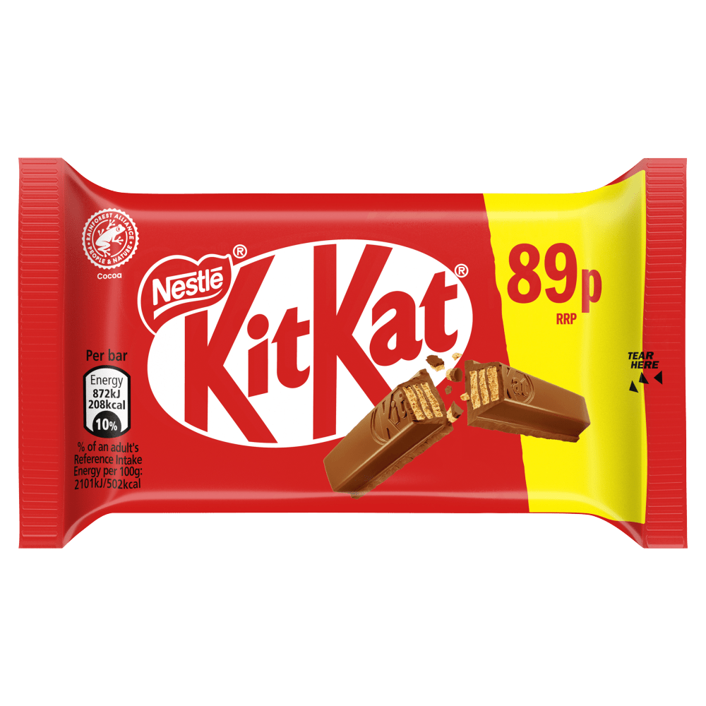 TEMU Nestlé Kit Kat 4 Finger Milk Chocolate – 24 X 41.5g Pmp Bars – Bulk Buy Snack Pack