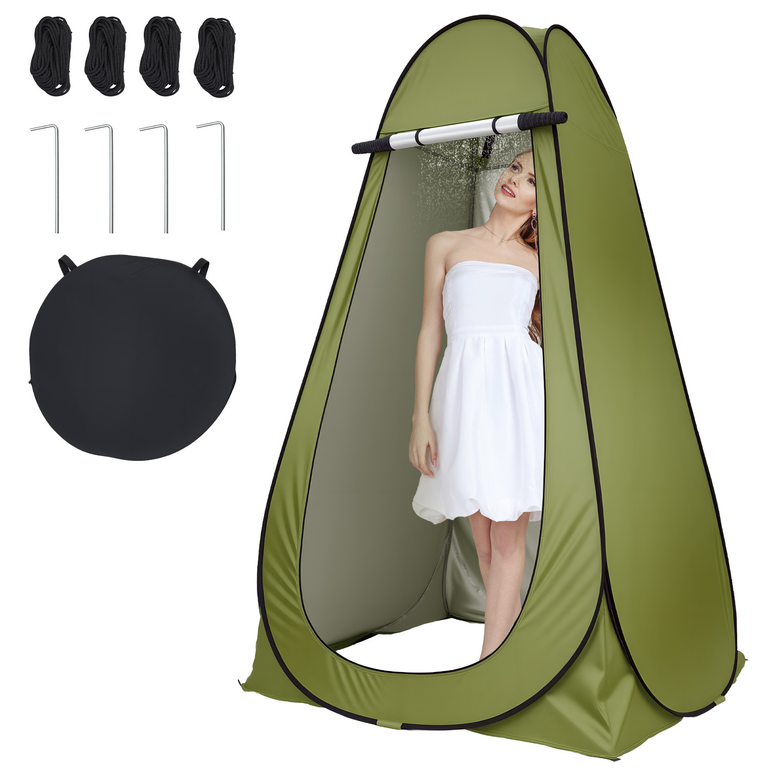 Image of Outdoor Changing Tent, Toilet Tent, Camping Shower Tent, Privacy Wc Tent, Portable Storage Tent