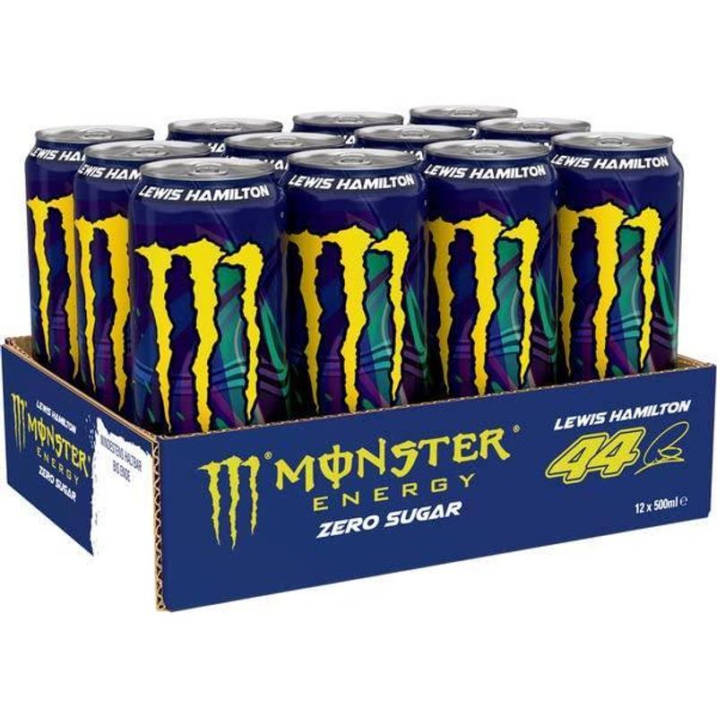 Image of Monster Energy Top Speed - Caffeinated Energy Drink With Refreshing Peach Nectarine Flavor - Sugar-free And Calorie-free - In Convenient Disposable Cans (12 X 500 Ml)