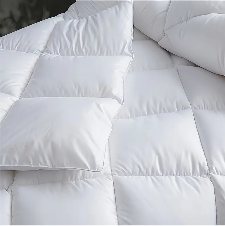 1pc Hotel Quality Feels Like Down Duvet Quilt Luxury Comforter Box Stitched Breathable & Soft Insert Bedding All Seasons Quilt for Summer to Winter Available in 4.5 10.5 13.5 & 15 Tog Single Double King Super King Sizes