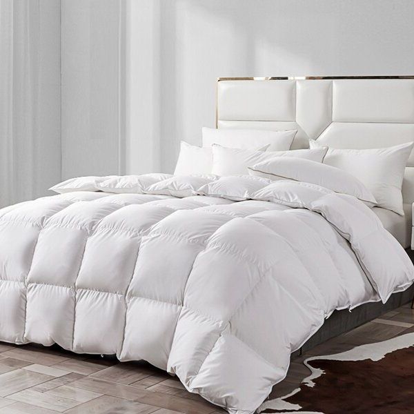 1pc Hotel Quality Feels Like Down Duvet Quilt Luxury Comforter Box Stitched Breathable & Soft Insert Bedding All Seasons Quilt for Summer to Winter Available in 4.5 10.5 13.5 & 15 Tog Single Double King Super King Sizes