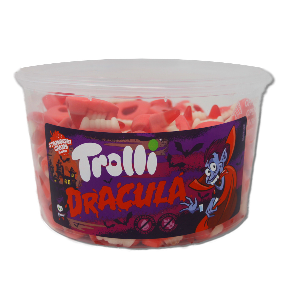 Trolli Dracula Marshmallow And Fruit Gum Bites Mini 1050g