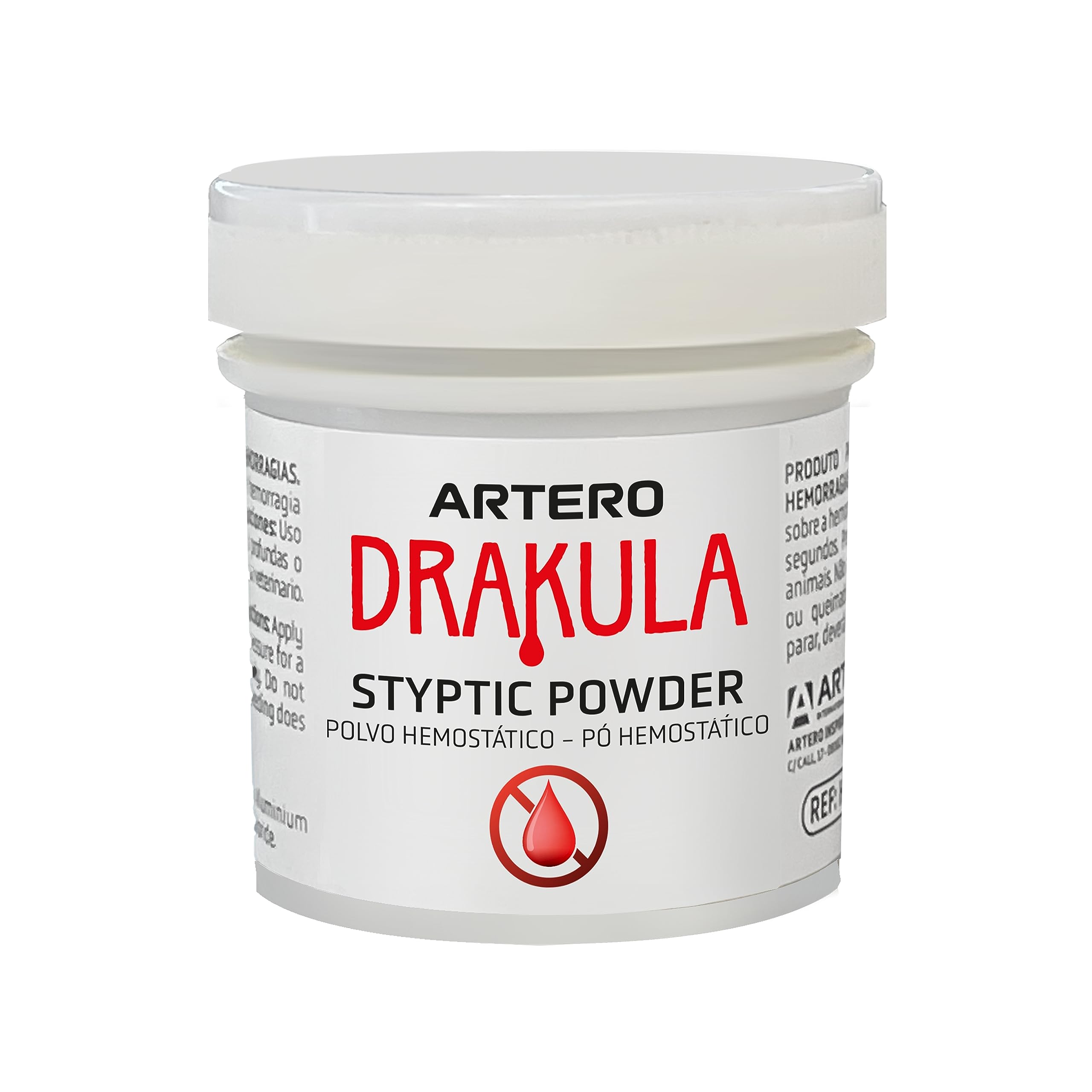 . Hemostatic Powder For Stopping Bleeding In Dog Nail Trimming - Innovative And Effective System - Screw-top Container