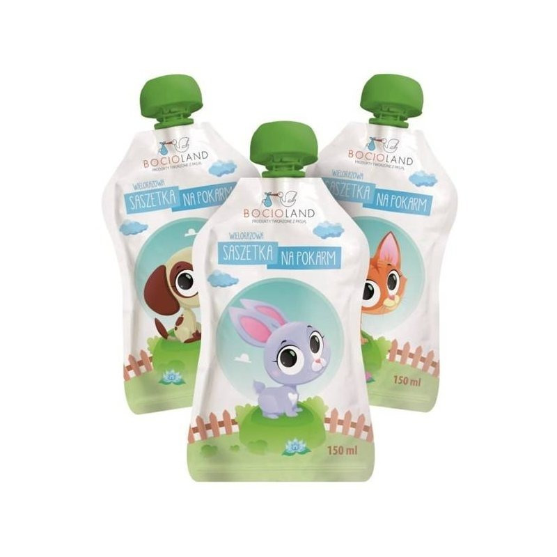 TEMU Reusable Food Storage Set For Baby Food, 12-piece Plastic Containers, 150 Ml