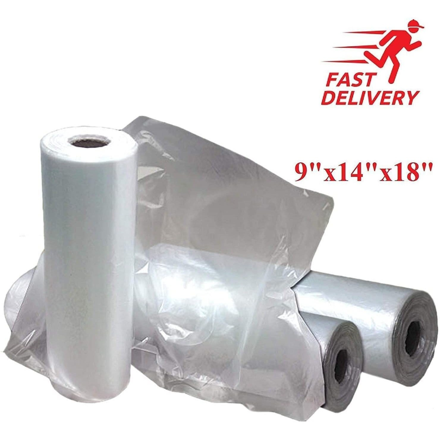 20PCS Fruit Bags Rolls for Storage and Organization