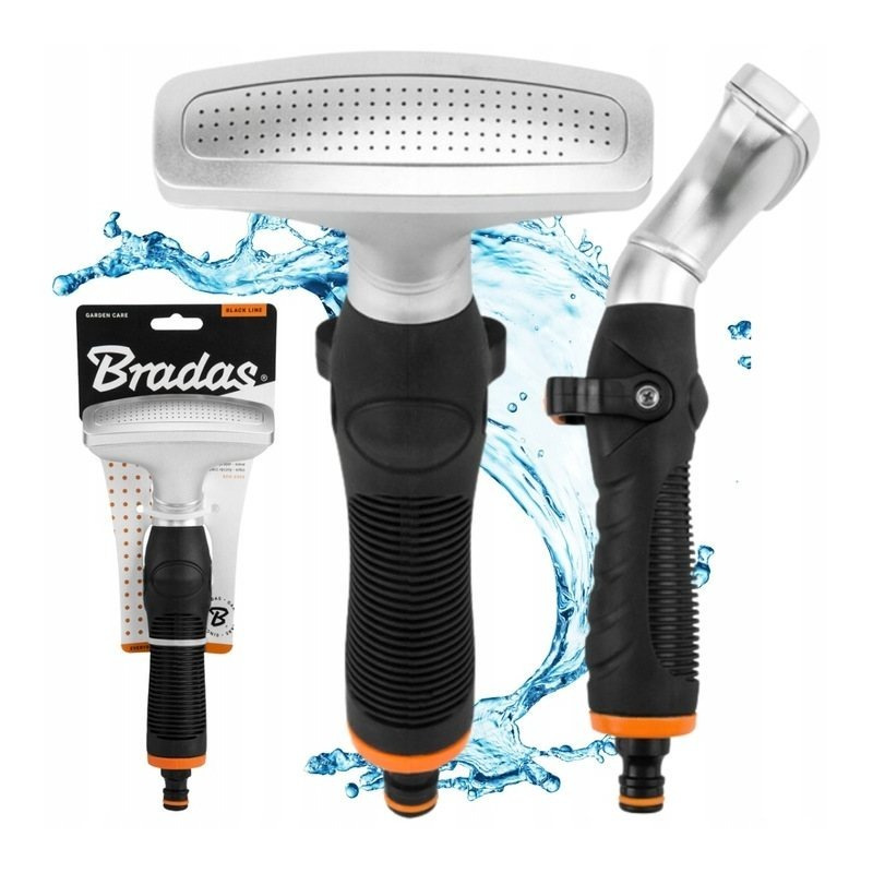 Image of Water Pistol For Watering Brushes For Garden Hose Handheld Adjustable Sieve Irrigation Durable Light Ergonomic Sprayer For Garden Plants And Lawn