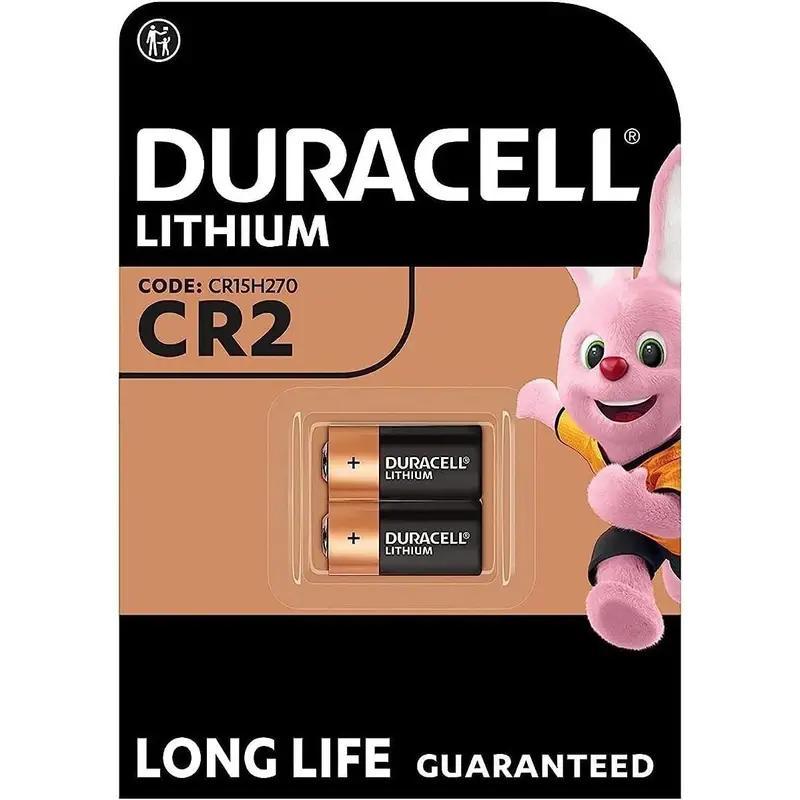 TEMU Duracell Cr2 Lithium Batteries 3v High Power Pack Of 2 For Cameras, Smart Devices, Flashlights, And