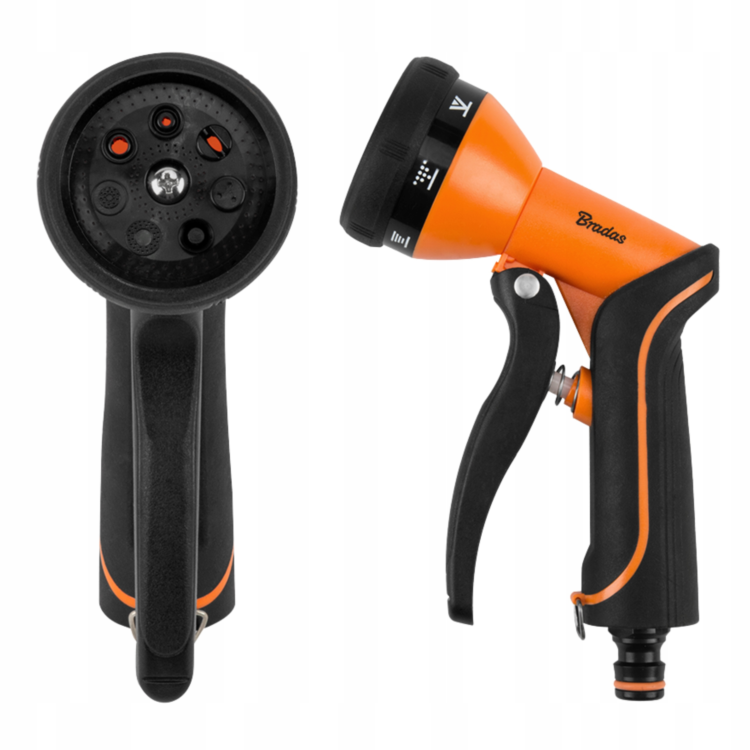 7-function Garden Hose Spray Gun With Adjustable Nozzle Tip For Watering, Irrigation, Garden, Plants, Lawn, And Flowers