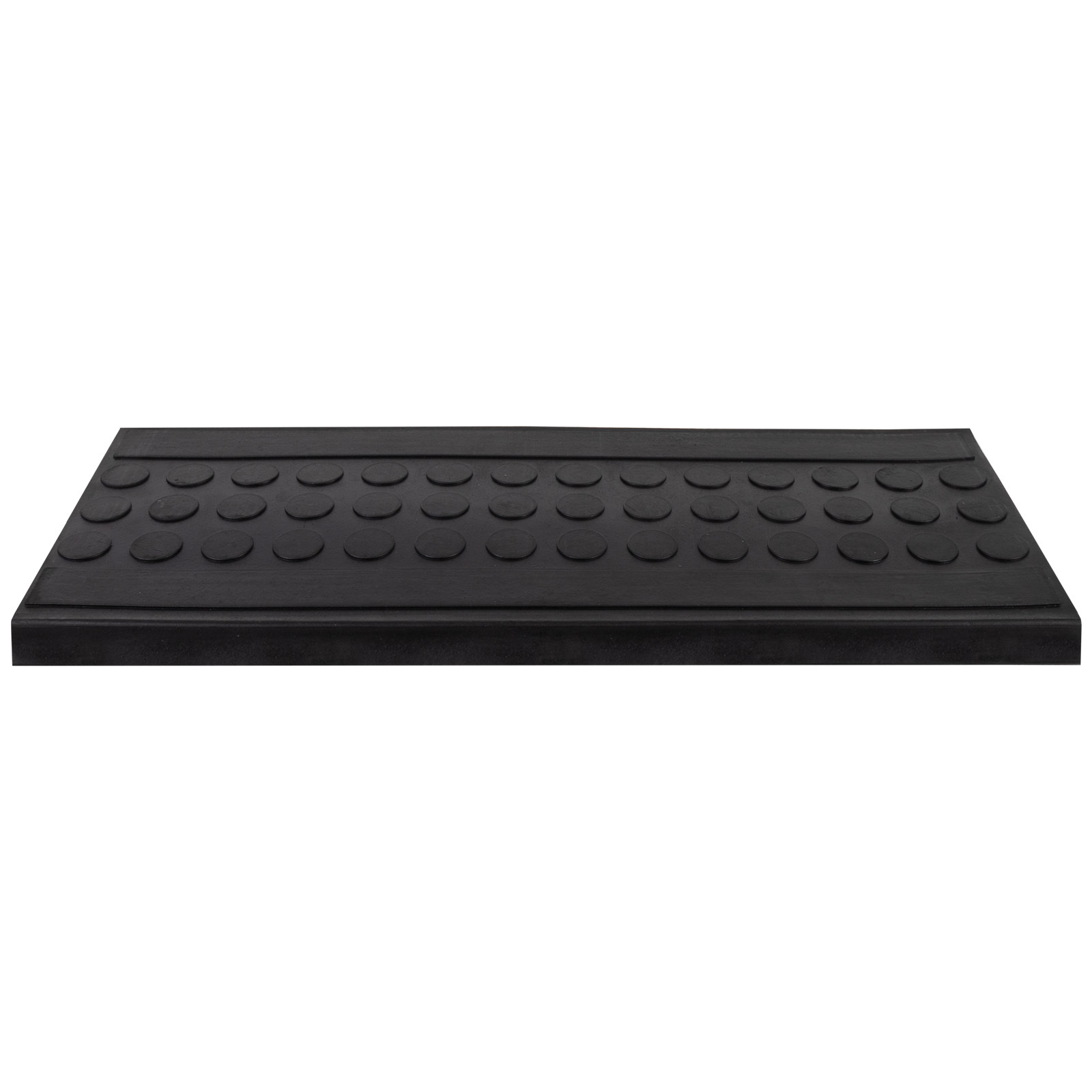 TEMU FLOORDIREKT Tapis de Marche en Caoutchouc pour Marche - en Ensemble de 5 ou Individuellement - 25 Cm & 25 X 75 Cm - avec Nœuds Plats - pour