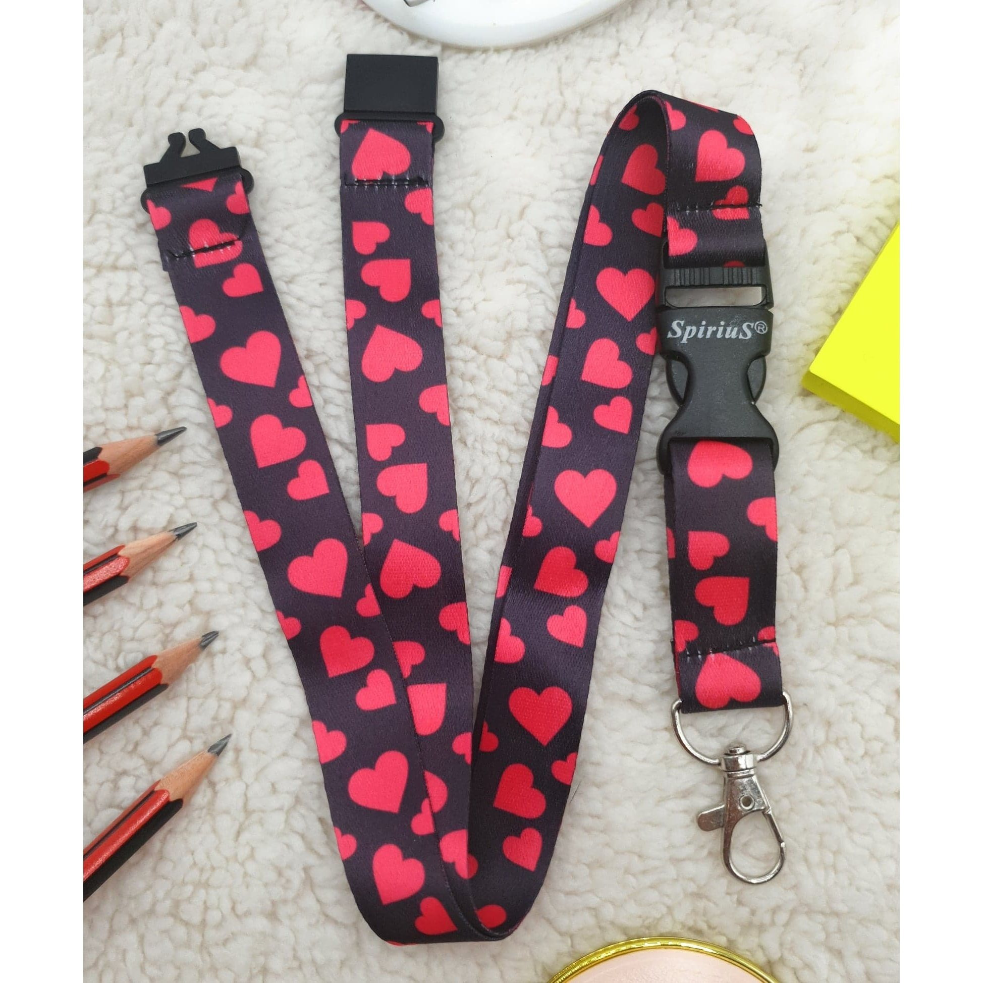 TEMU 1 X Spirius Breakaway Lanyard Neck Strap For Id Badge Holder