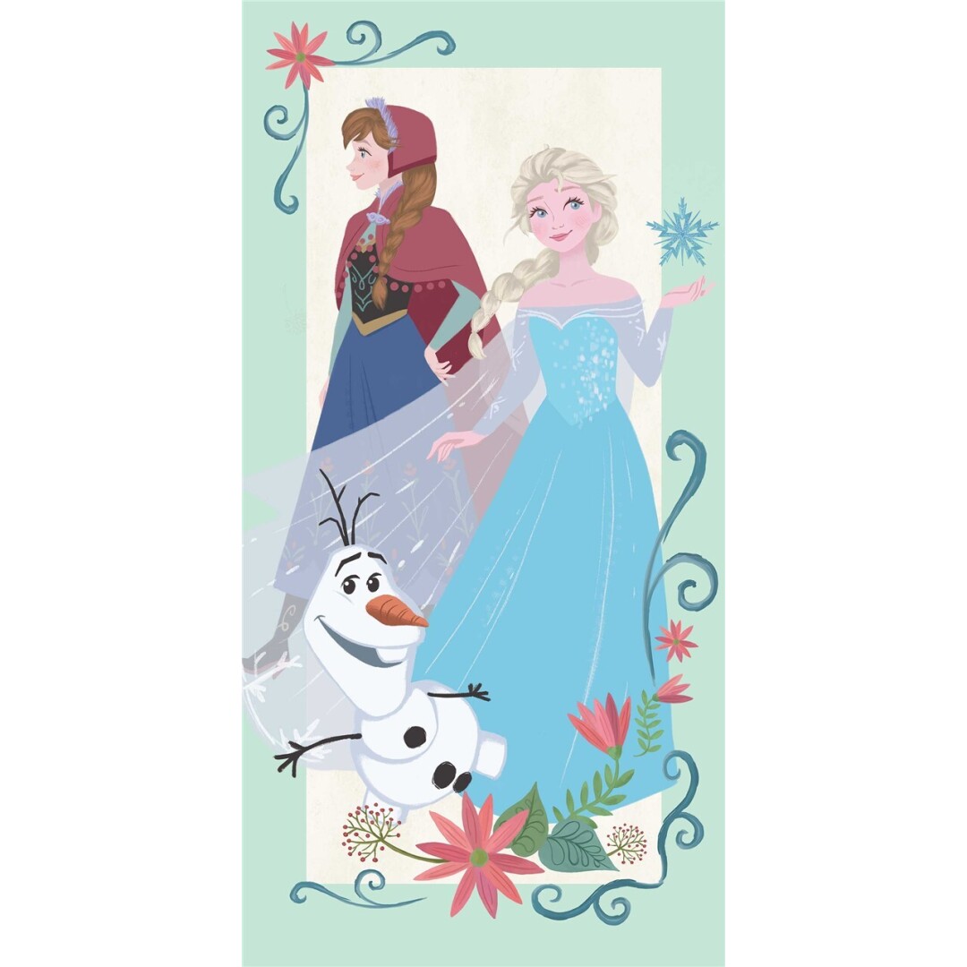 Frozen Queen Beach Towel, 70x140cm, 100% Cotton, 320g/m2