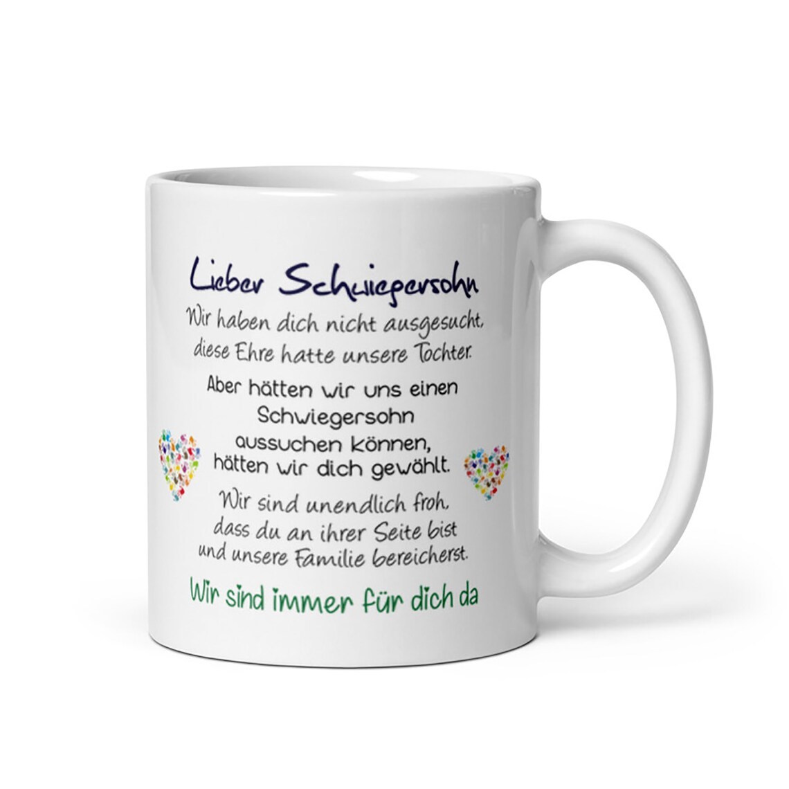 Image of Cup / -in-law (we - ) - Wedding - Gift For Son-in-law - Wedding Gift Family - Coffee Cup With Quote