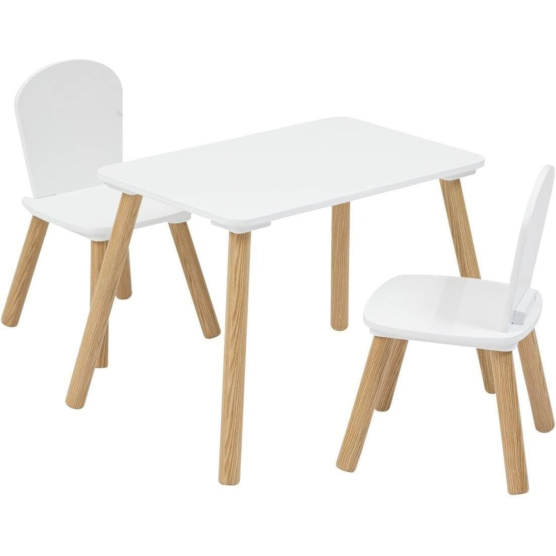 TEMU Set Tavolo per Bambini con 2 Sedie