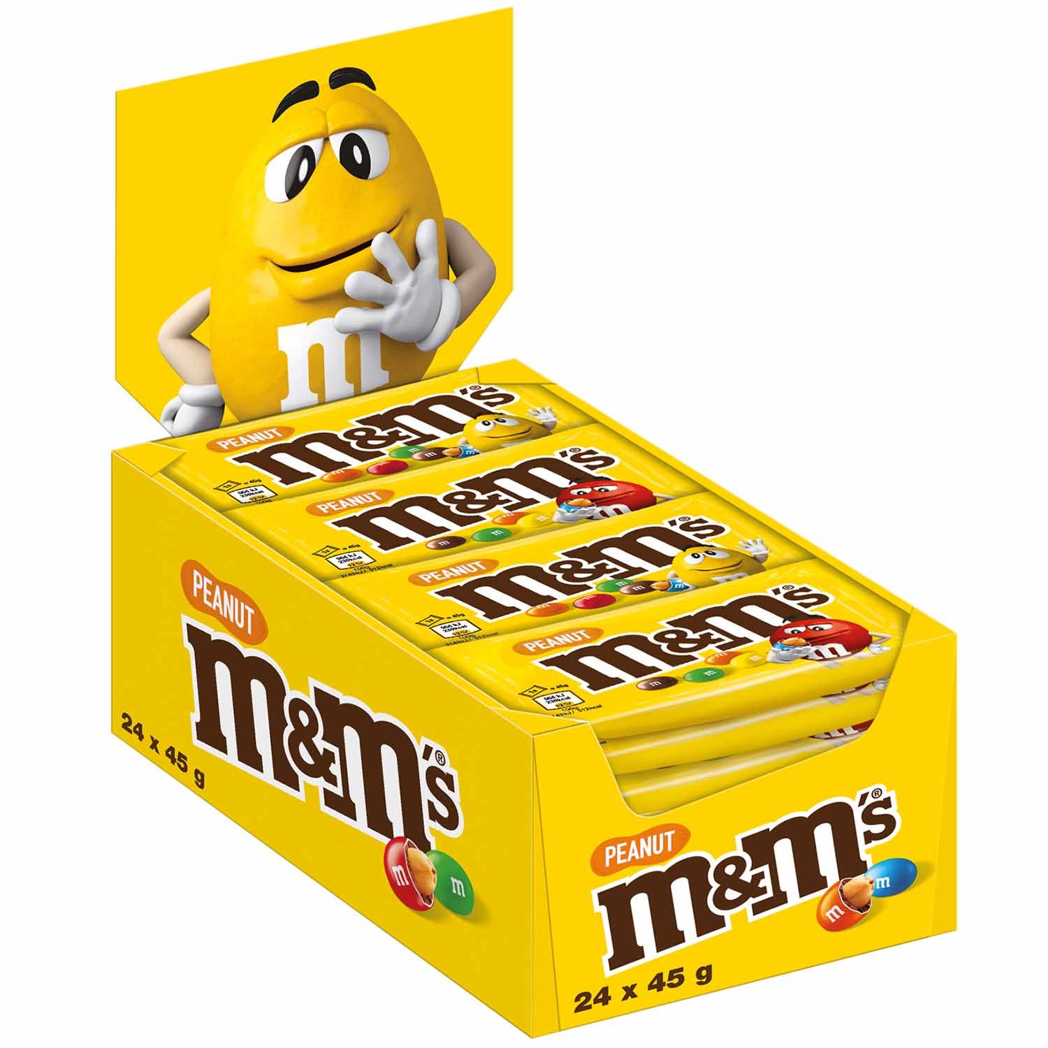 M&m's Peanut 24×45g
