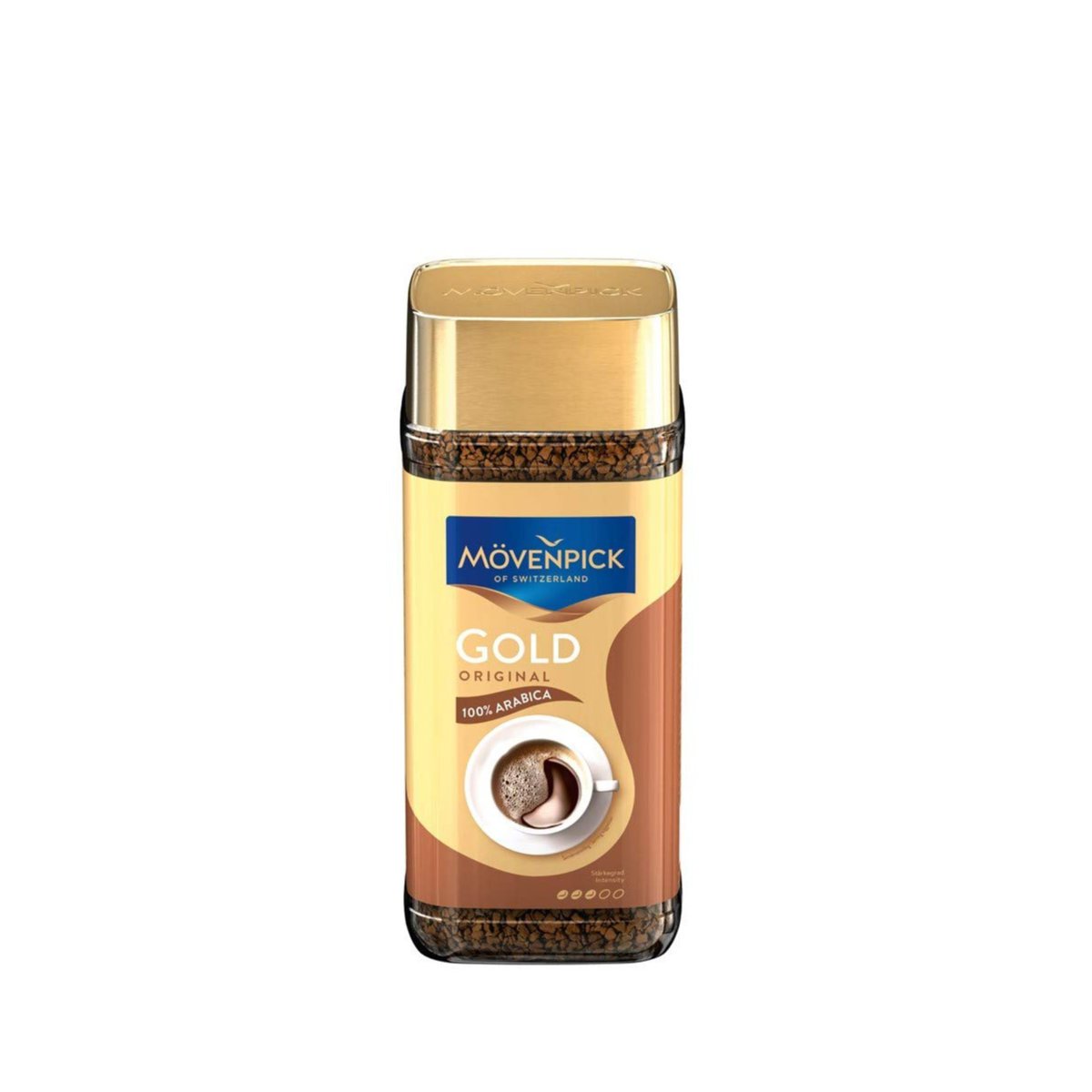 Mövenpick Gold Instant Roasted Arabica Coffee, 100g