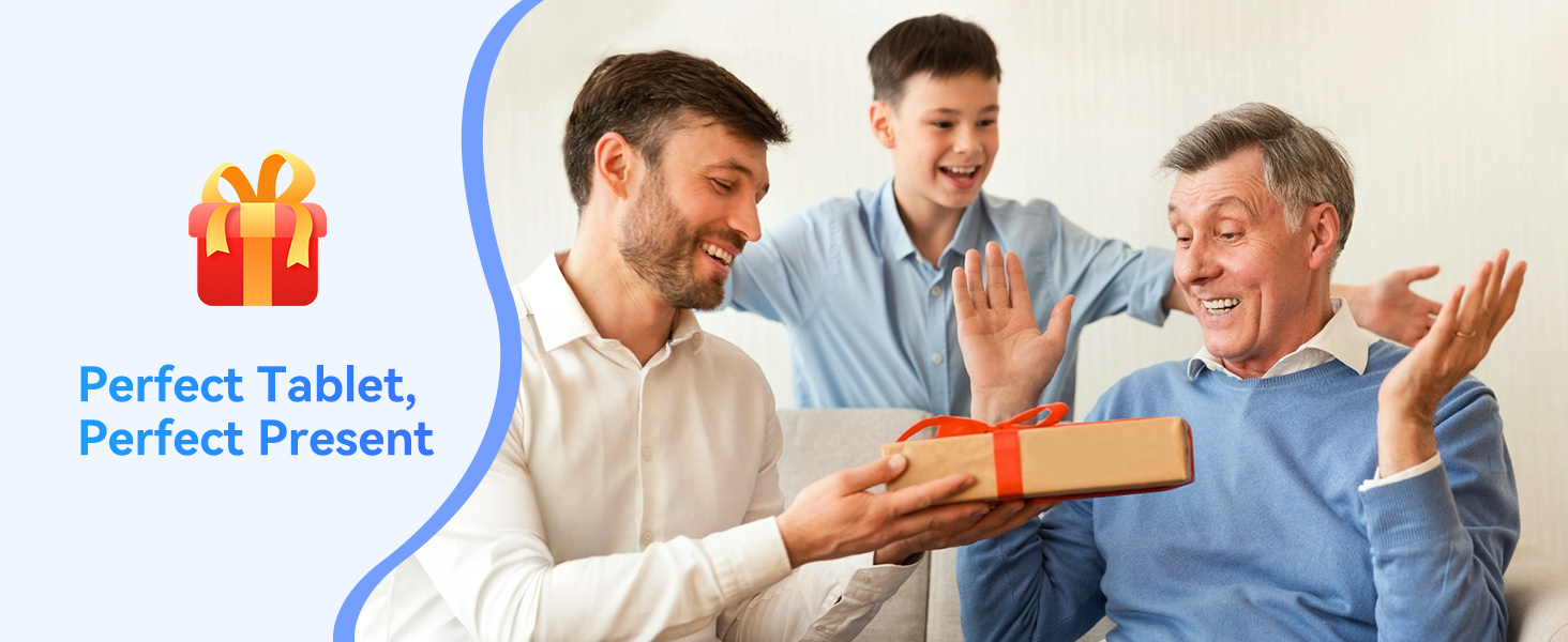 TABWEE T80 Android 15 Tablet 10.1 Inch,128GB ROM + 18GB (6GB + 12GB Expansion) RAM, 5G WiFi, 2-In-1 Tablet with Keyboard+Mouse+Stylus, Widevine L1 HD, Google Gemini AI, 6000mAh, 2 Years Warranty