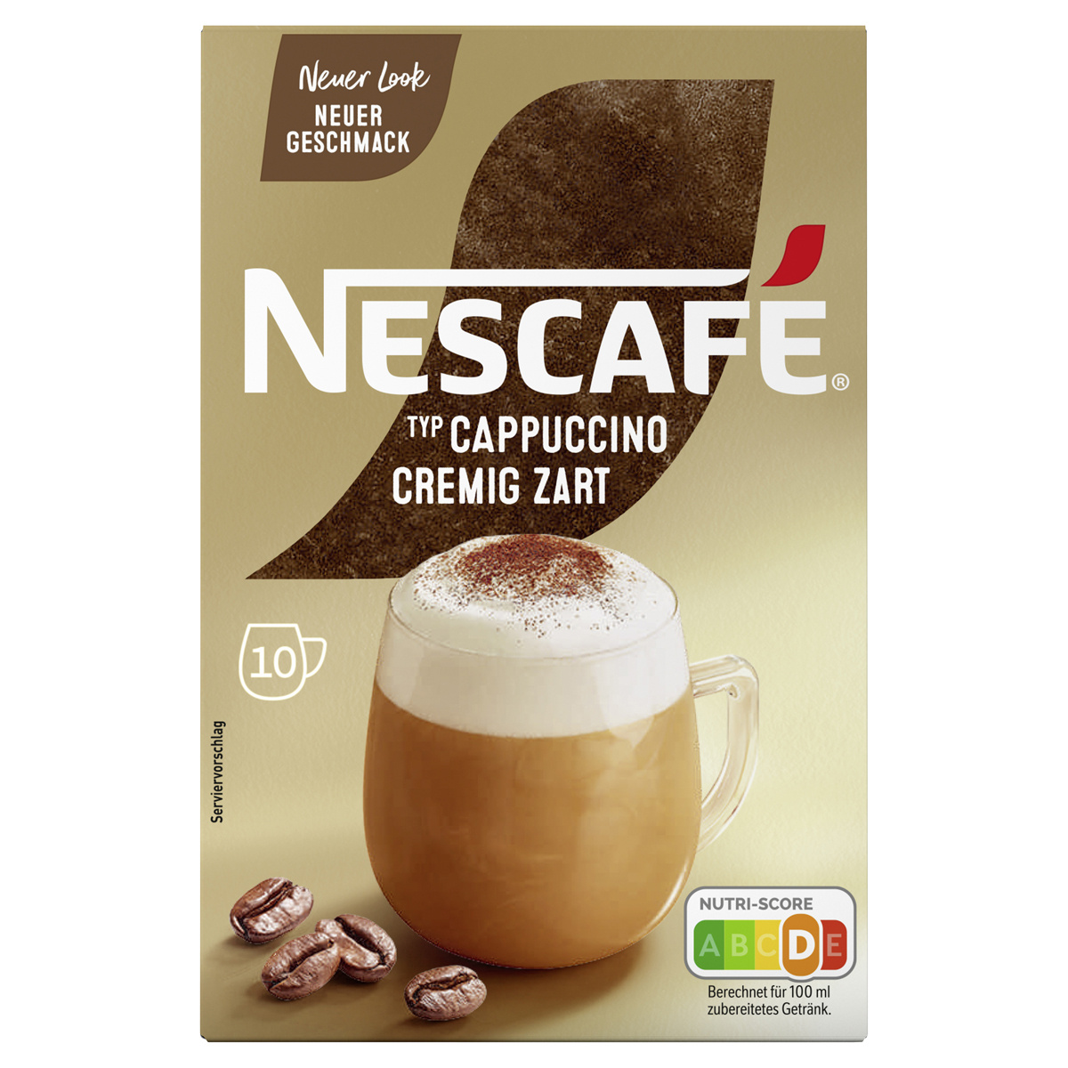 Nescafe Gold Type Cappuccino Creamy Soft Drink Powder 10 X 14g Sticks