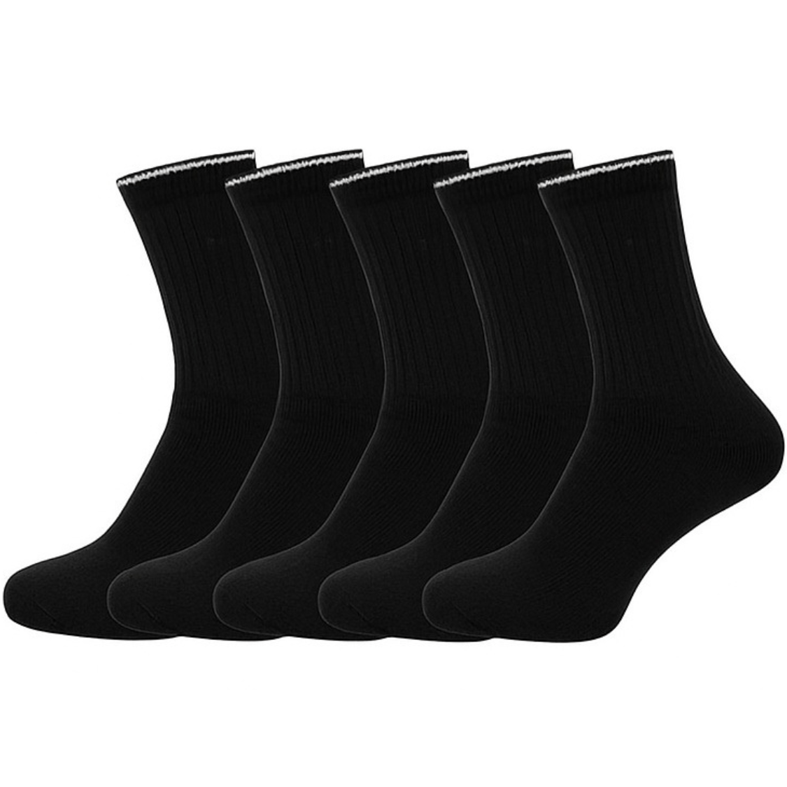 10 Pairs – Cotton-rich Athletic Socks For – Ideal For Running, Walking Crew Eu 39-45