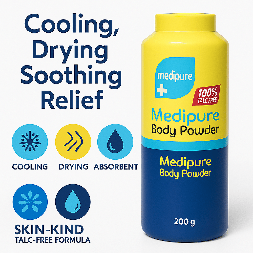  body powder 200    free cooling soothing powder for itchy irritated skin anti   fast drying super absorbent