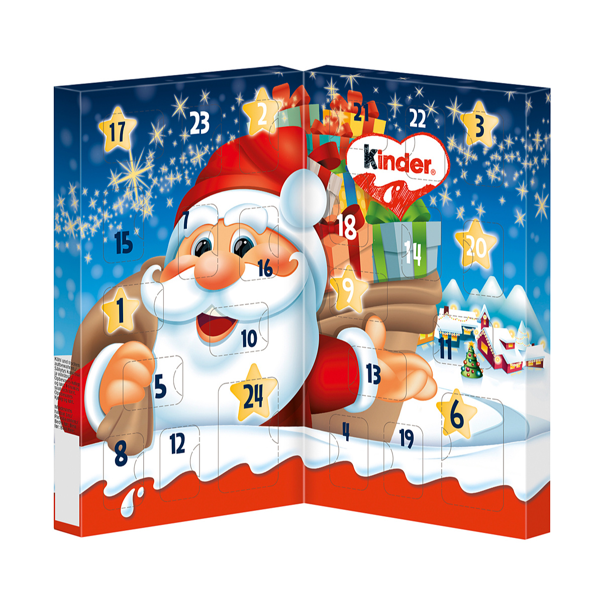 Image of Kids' Mix Table Advent Calendar With Whole Milk Chocolate 127g