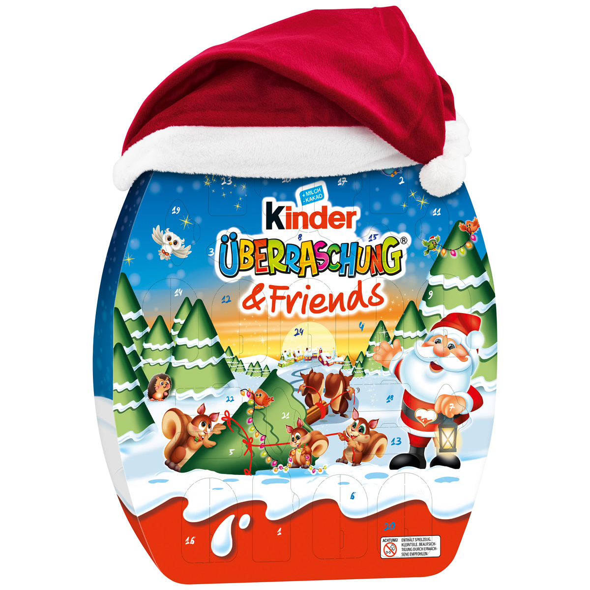 Image of Kids' Surprise And Advent Calendar With Hat 404g