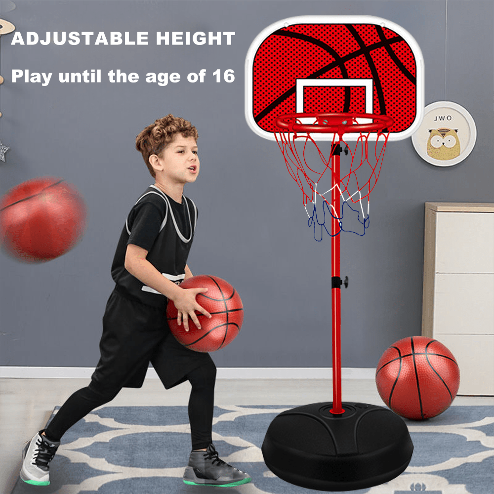 TEMU Portable Adjustable Shooting Frame, Youth Sports Basketball Stand, Indoor Mini Basketball Net Game, Basketball Stand, Suitable For Indoor And