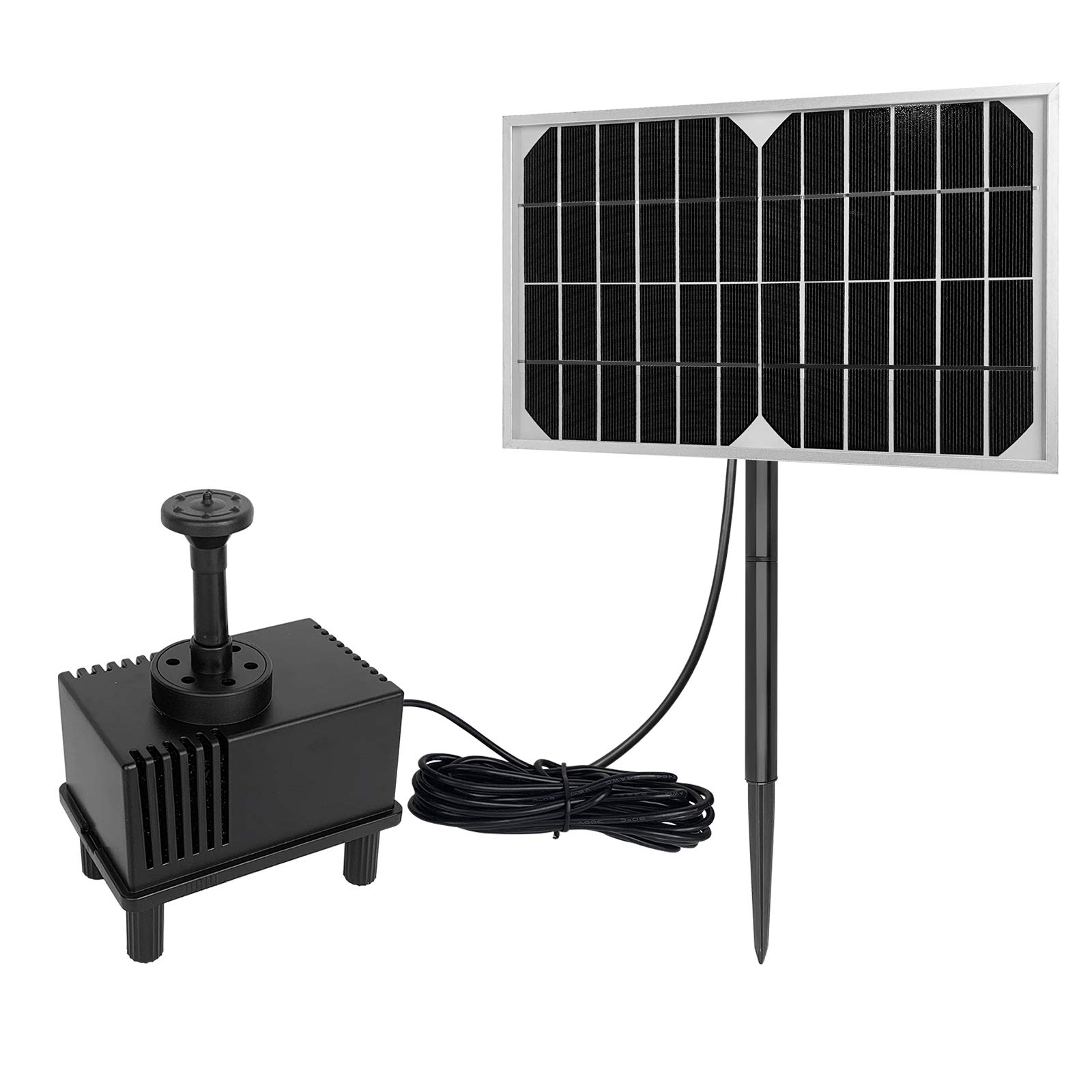 Artikelbild 5w solar teichpumpe solar springbrunnenpumpe outdoor garten wasserpumpe wasserspiel springbrunnenpumpe für garten,   und teichwasserspiel dekoration