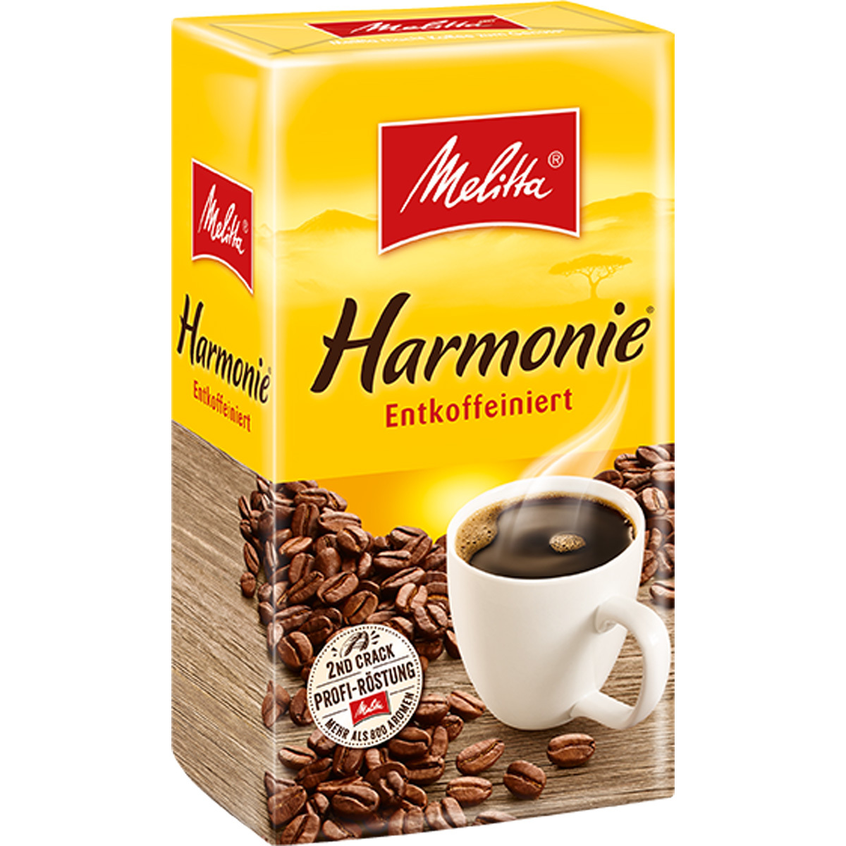 Melitta Harmony Caffeine-free Full-flavored Coffee Enjoyment 500g