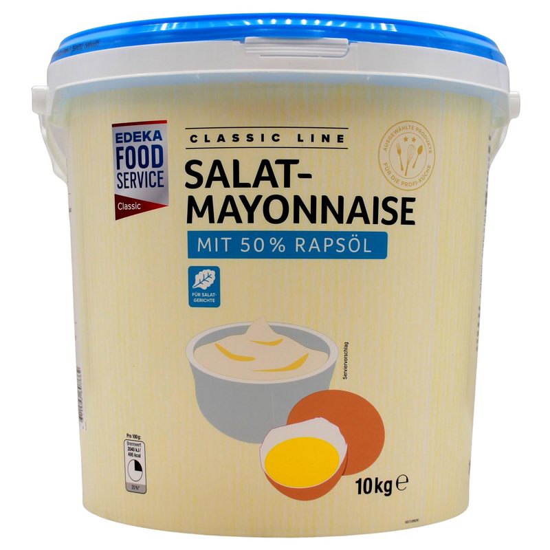 Classic Line Salad Mayonnaise With 50% Rapeseed Oil, (1 X 10 Kg)