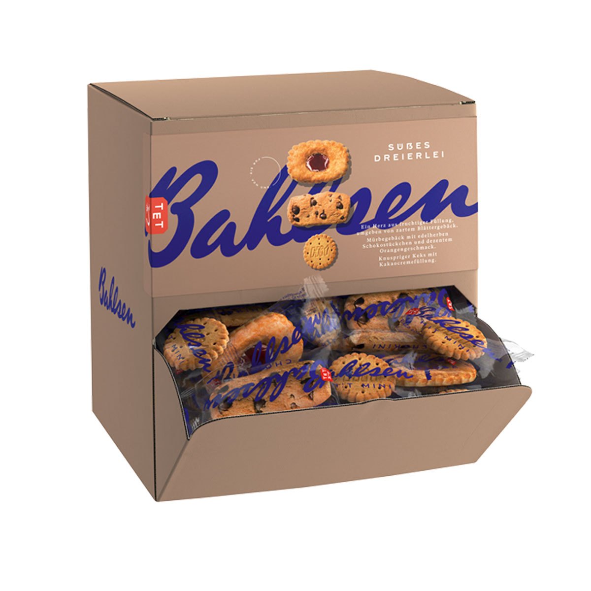 Bahlsen Sweet Trio Portion Pack Deloba Hit Minis Chokini 987g