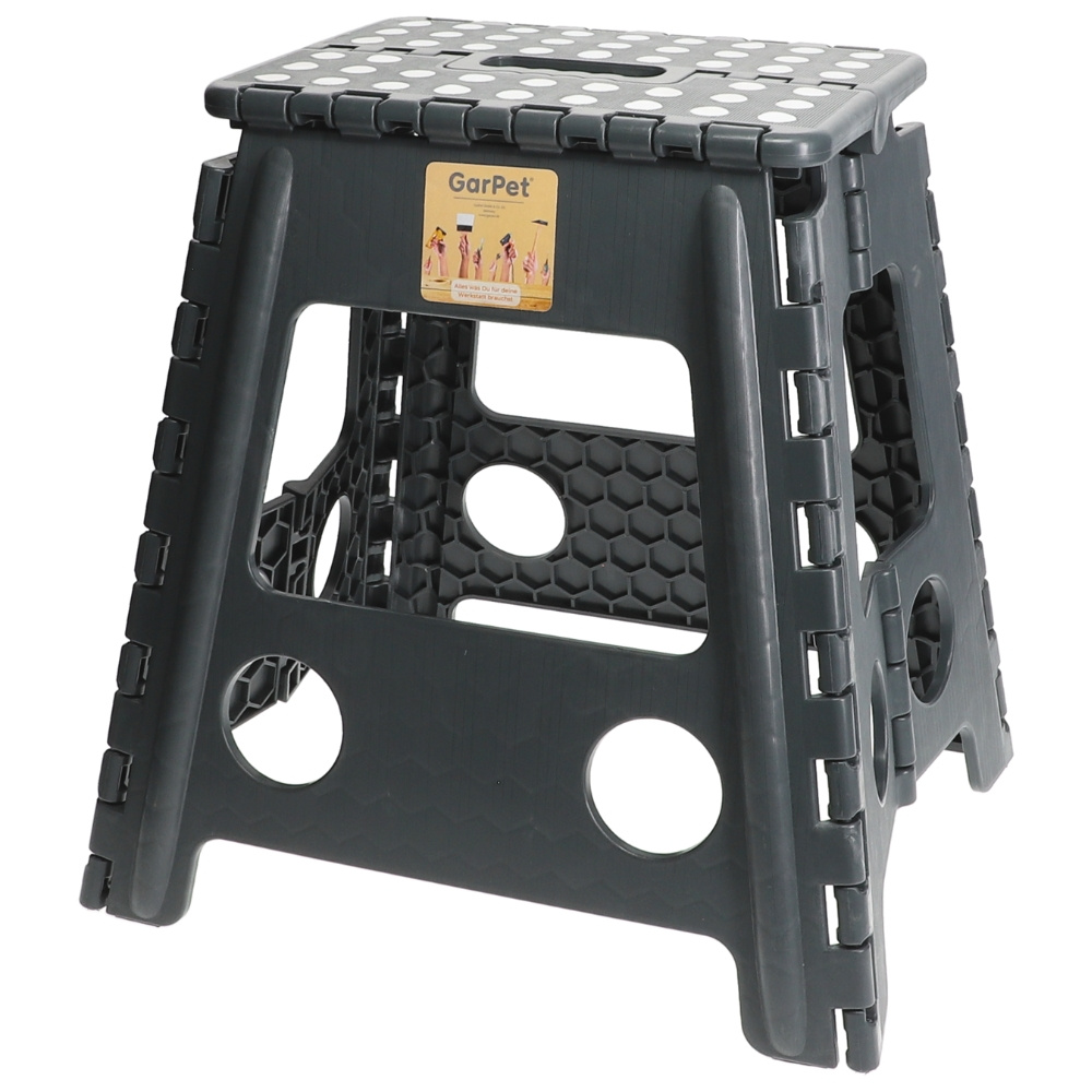 E-shop Klapphocker Faltbar Tritthocker Klapptritt Faltbar Falthocker Kinder Klappbarer Hocker Schwarz Sitzhocker Campinghocker Aufstiegshilfe Pferd