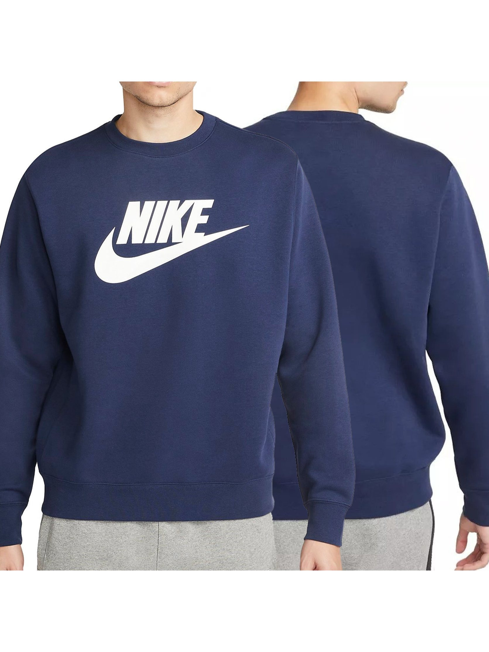 Nike Sportswear Heren Marineblauwe Klassieke Blazer Zonder Capuchon DQ4912-410 Origineel