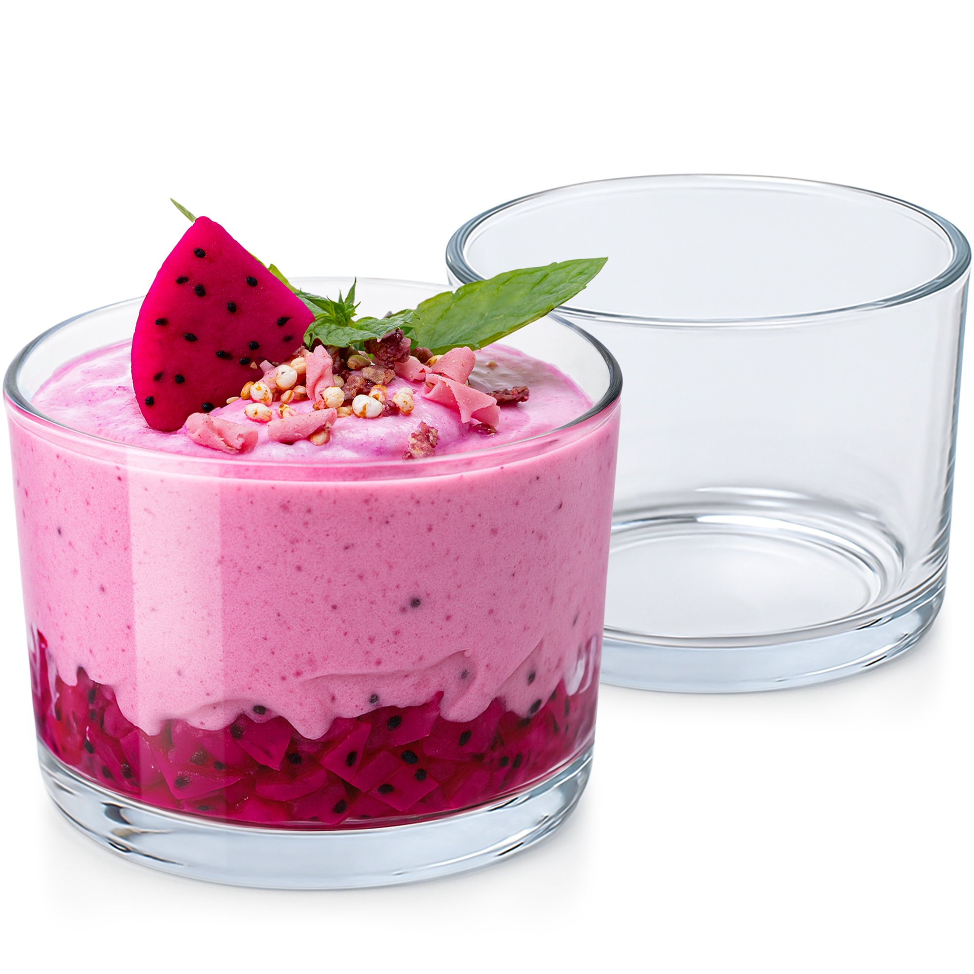 6/12-piece Set Dessert Glasses 200 Ml – Glasses For , For Elegant Desserts & Fine Table