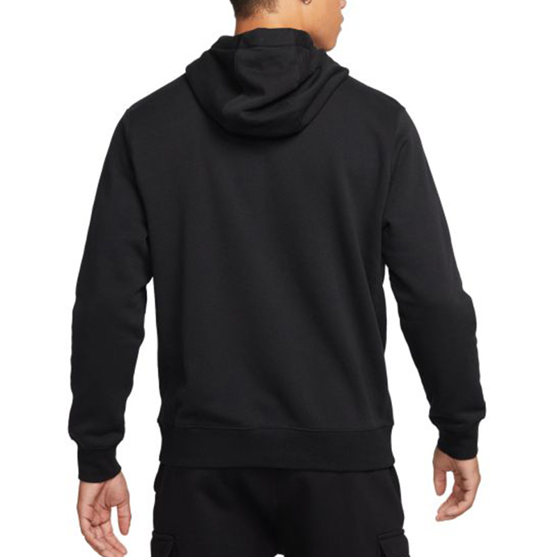 Nike Heren Klassieke Zwarte Sport Trui met Capuchon, Gevoerd, Origineel DM2394-010