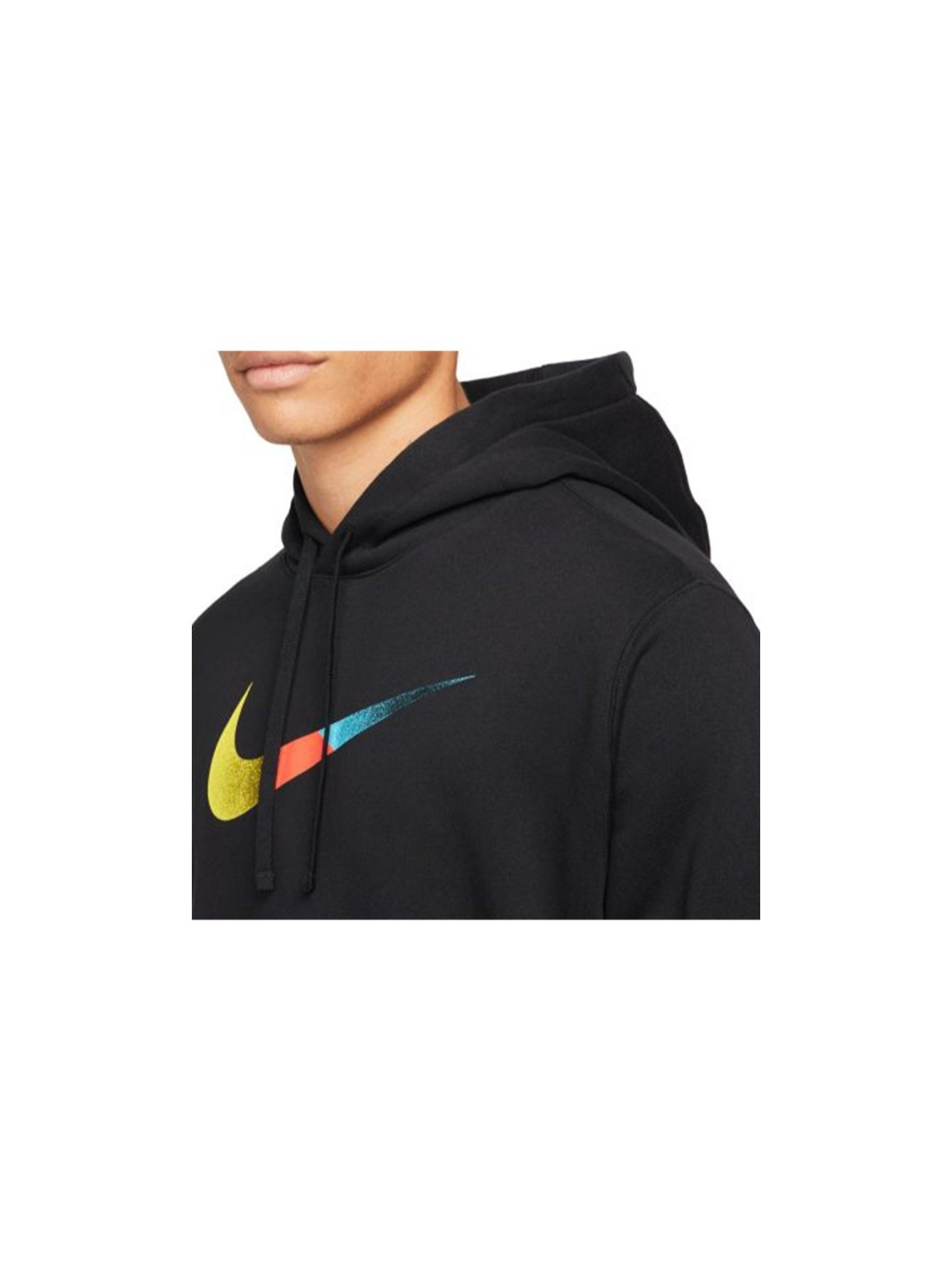 Nike Heren Klassieke Zwarte Sport Trui met Capuchon, Gevoerd, Origineel DM2394-010