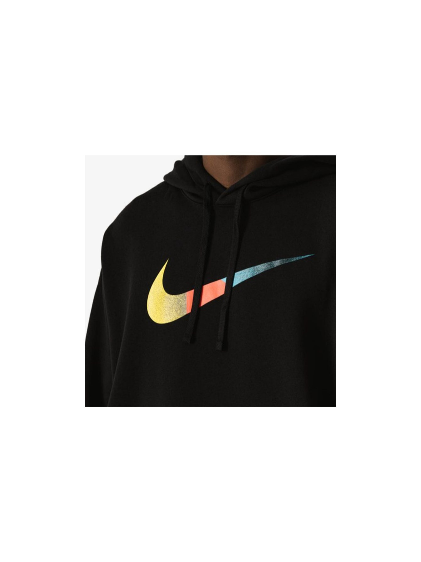 Nike Heren Klassieke Zwarte Sport Trui met Capuchon, Gevoerd, Origineel DM2394-010