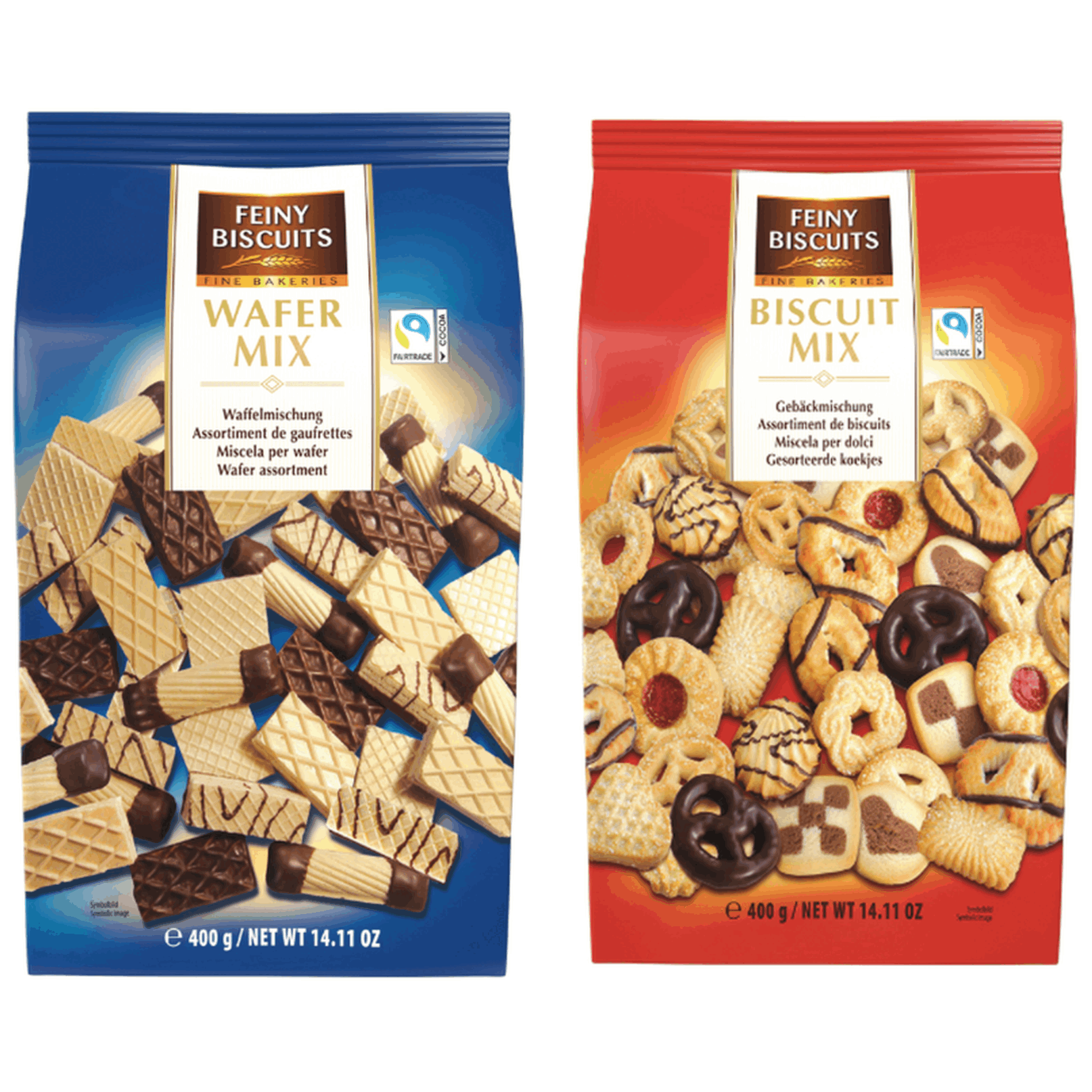 Image of Delicious Biscuits Waffle & Pastry Mix - Crispy Waffles & Fine Pastries - Sweet Pastries For Coffee, Office & Guests