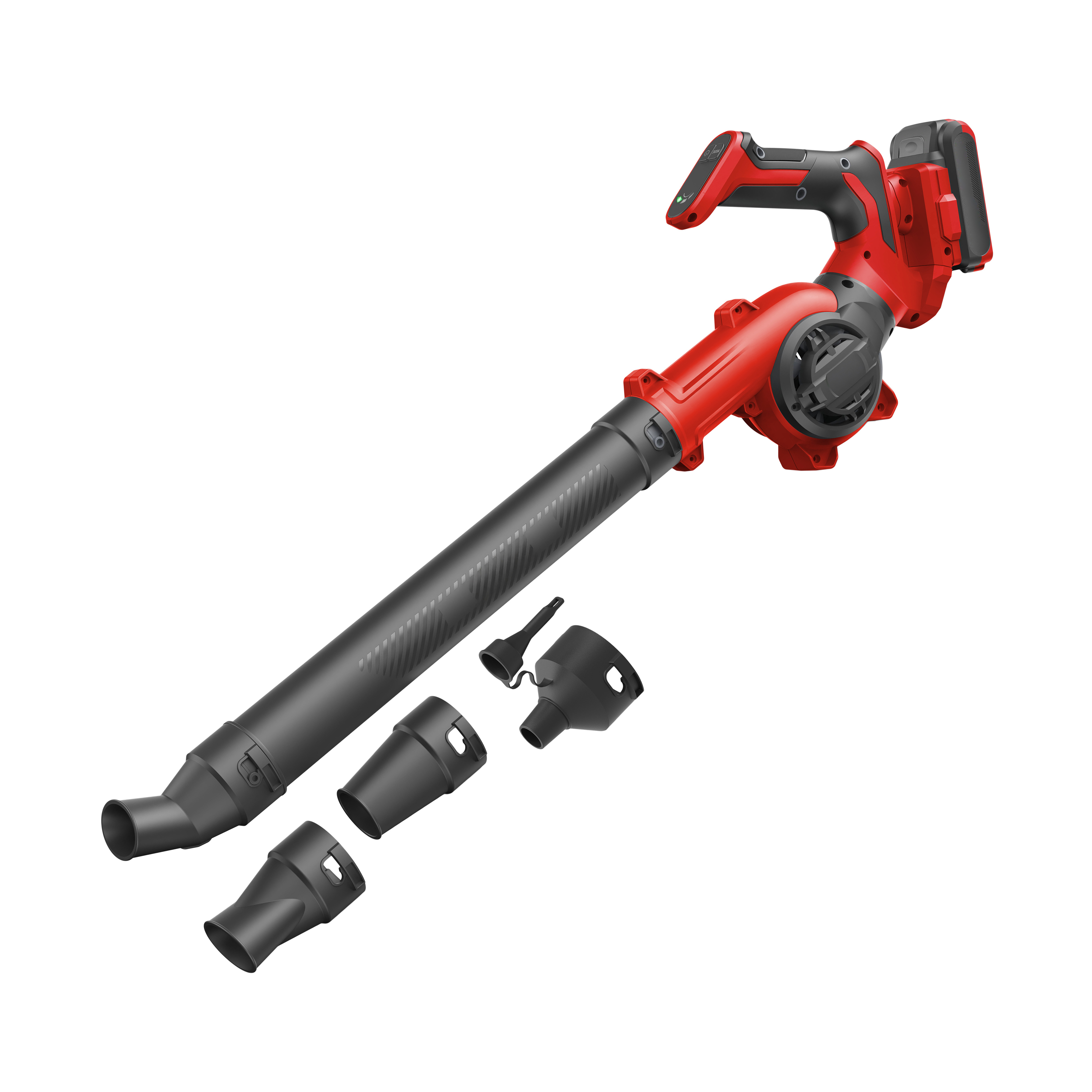 Battery Leaf Blower 20v With Battery And Charger, 4 Attachments, Extension Tube, /h, Rotating Handle, Light And Versatile, Mini Battery Leaf Blower Cordless Leaf Blower Leaf Blower Leaf Vacuum