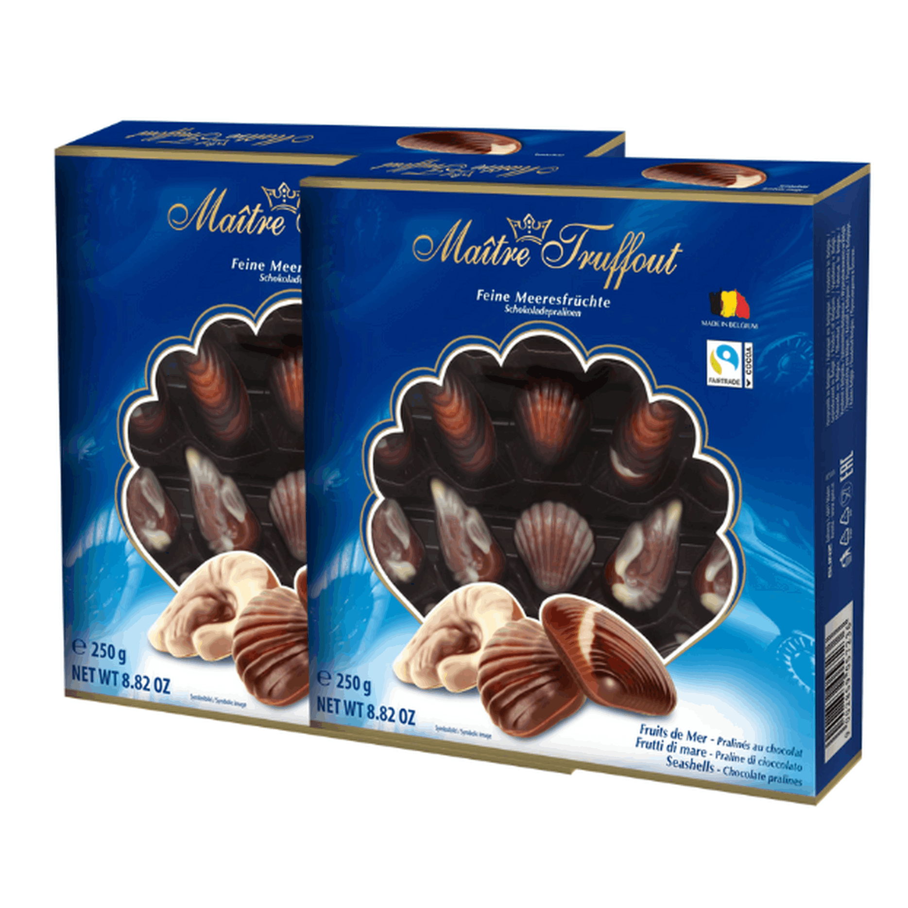 Image of Master Truffout Seafood Pralines 2 X 250g