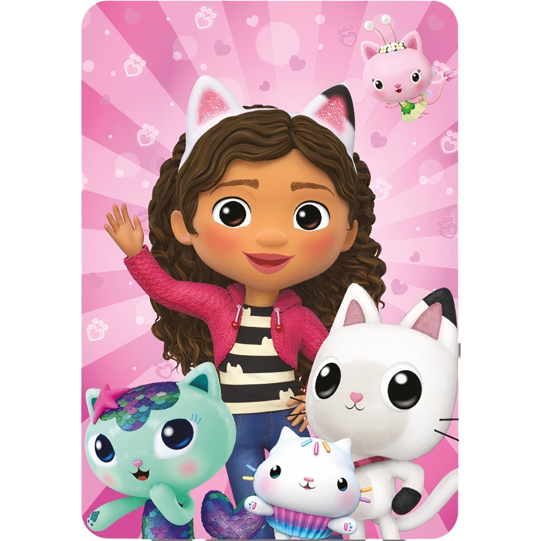 Official Soft And Warm Cover 100x140cm For Kids With Pile Print, Gift Idea