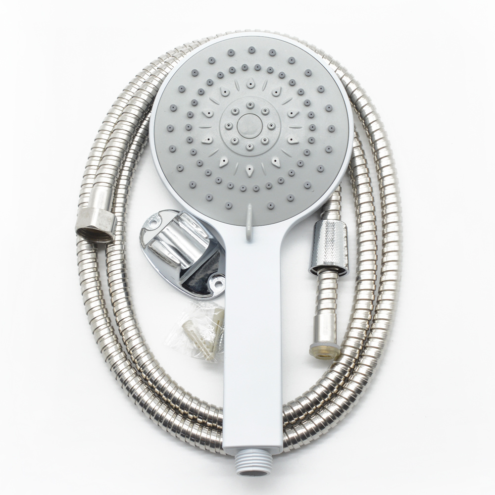 TEMU Kit Regular de Ducha: Cabezal de Ducha + Tubo de Ducha de 175 cm-Conector universal