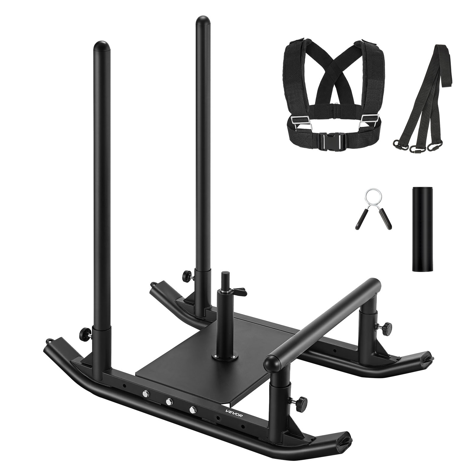 TEMU VEVOR de Peso, de Potencia de Acero, Trineos de Entrenamiento de para Mejorar la Velocidad en Ejercicios Atléticos, Equipo de Fitness para