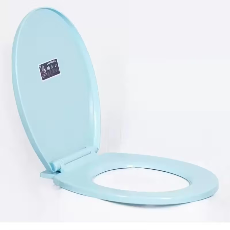 TEMU Toilet Seat With Soft Close And Quick Release Hinge Feature – Durable, Oval Shape, With Top Fixing, Anti-slam Shape Easy Clean Toilet Seat