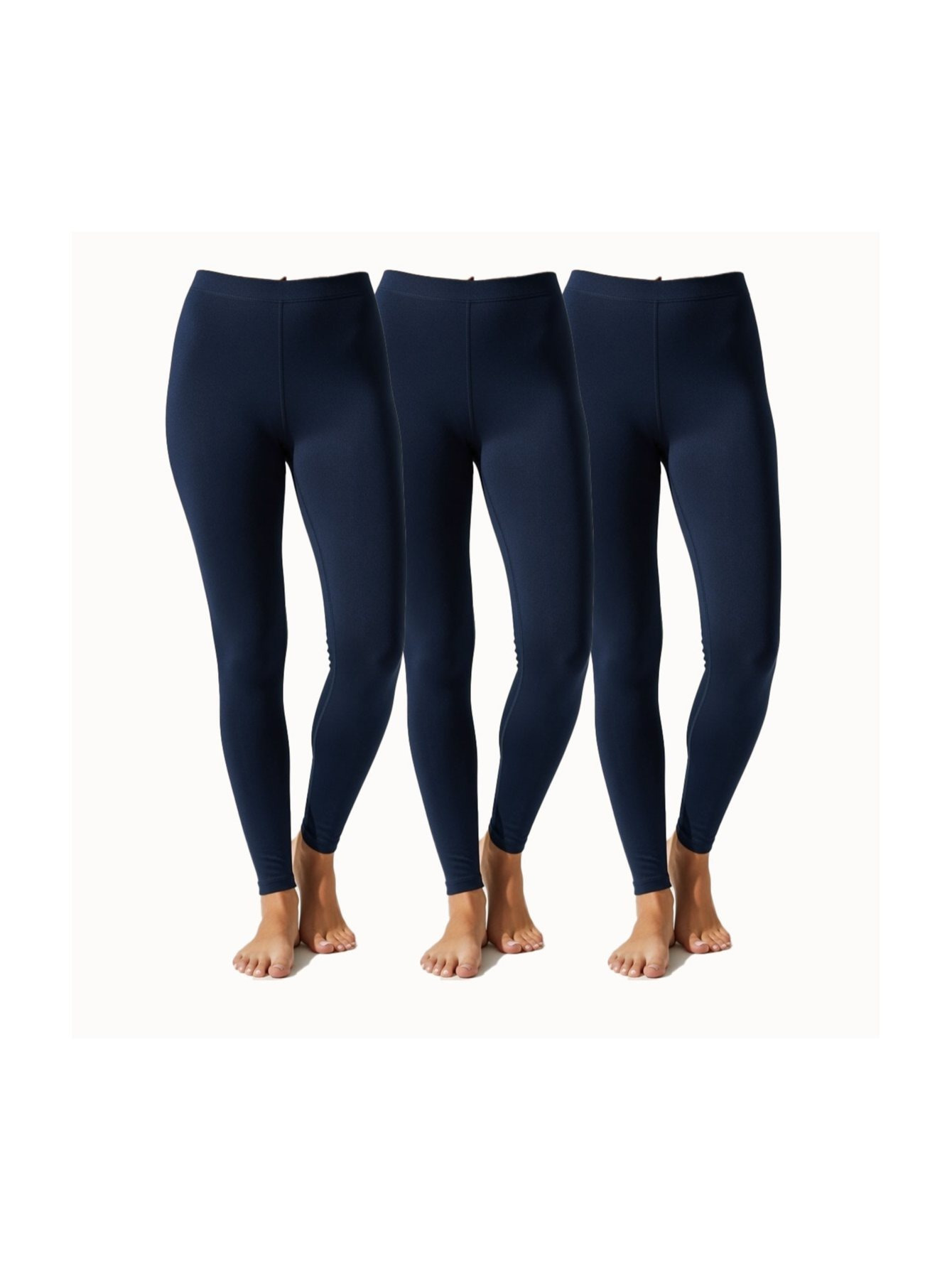 3 Pack Women's Thermal Warm Leggings