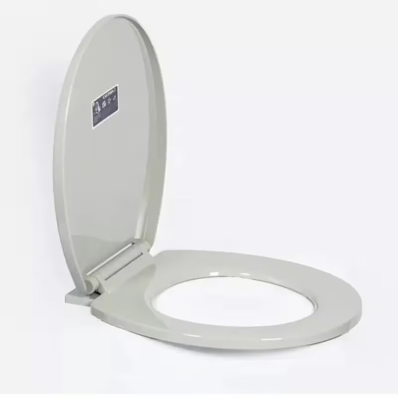 TEMU Toilet Seat With Soft Close And Quick Release Hinge Feature – Durable, Oval Shape, With Top Fixing, Anti-slam Shape Easy Clean Toilet Seat